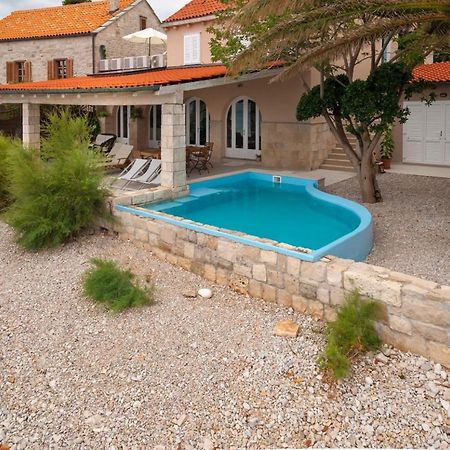 Luxury Beachfront Villa Gracia Grande With Private Pool At The Beach In Orebic - Peljesac Exterior foto