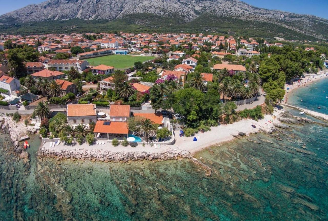 Luxury Beachfront Villa Gracia Grande With Private Pool At The Beach In Orebic - Peljesac Exterior foto