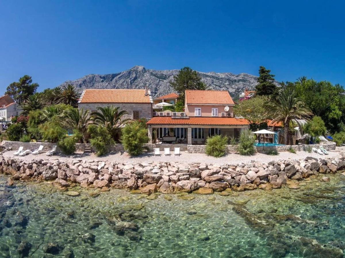 Luxury Beachfront Villa Gracia Grande With Private Pool At The Beach In Orebic - Peljesac Exterior foto